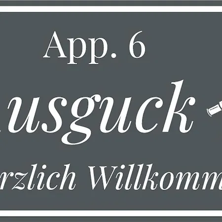 6 Ausguck Апартаменты *